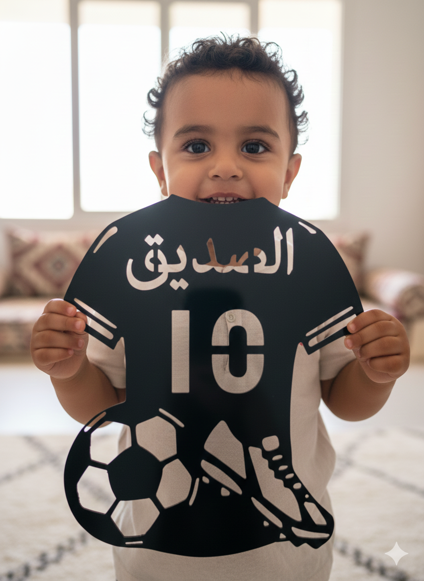 ⚽ لوحة "نجم الملاعب" الجدارية المخصصة ⚽