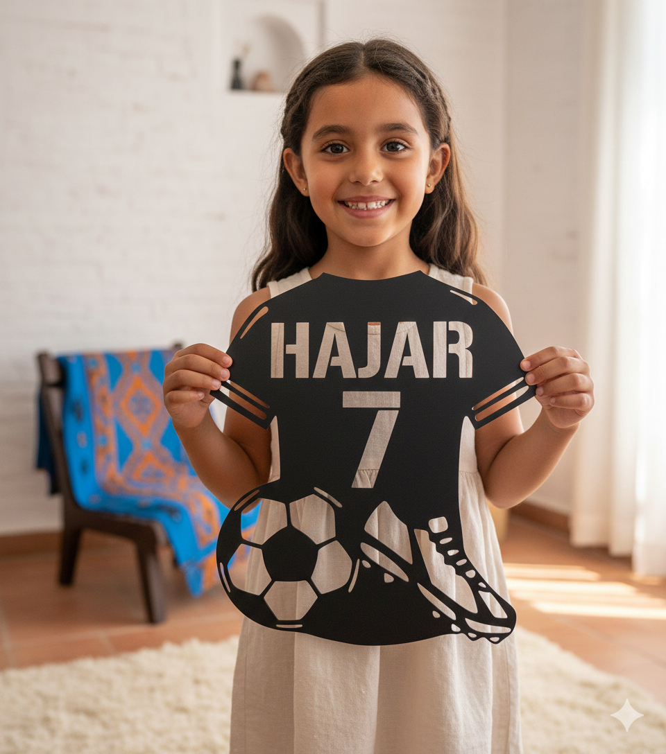 ⚽ لوحة "نجم الملاعب" الجدارية المخصصة ⚽